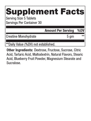 Creatine Monohydrate Tablets Creatine Monohydrate Tablets