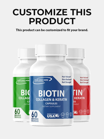 Biotin Collagen & Keratin Capsules Biotin Collagen & Keratin Capsules