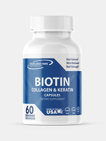Biotin Collagen & Keratin Capsules Biotin Collagen & Keratin Capsules