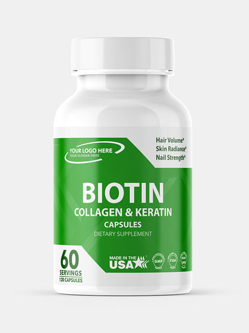 Biotin Collagen & Keratin Capsules Biotin Collagen & Keratin Capsules