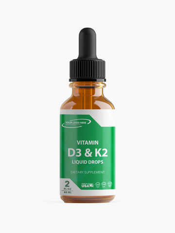 Vitamin D3 and K2 Liquid Drops