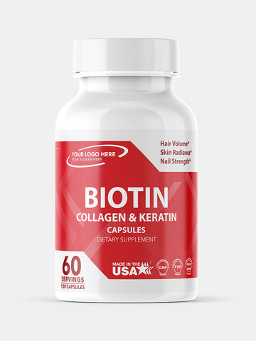 Biotin Collagen & Keratin Capsules